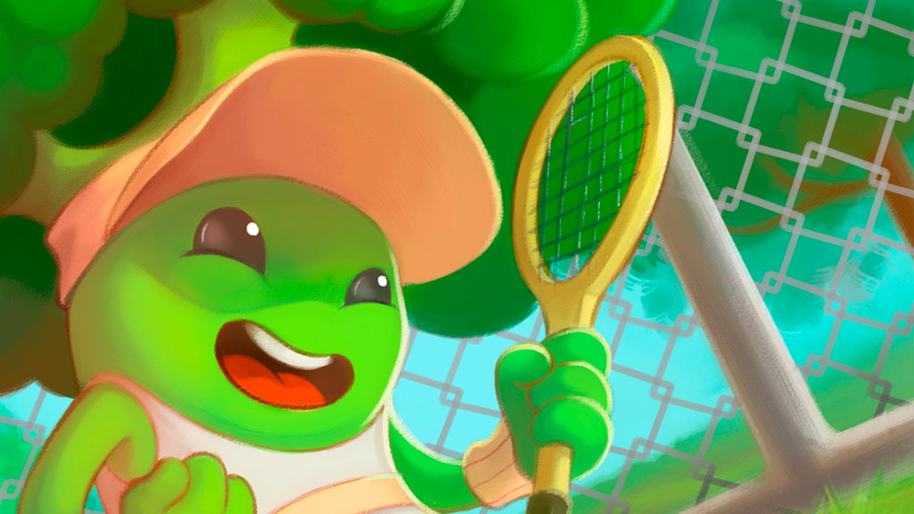 broccoli tennis player gangway games